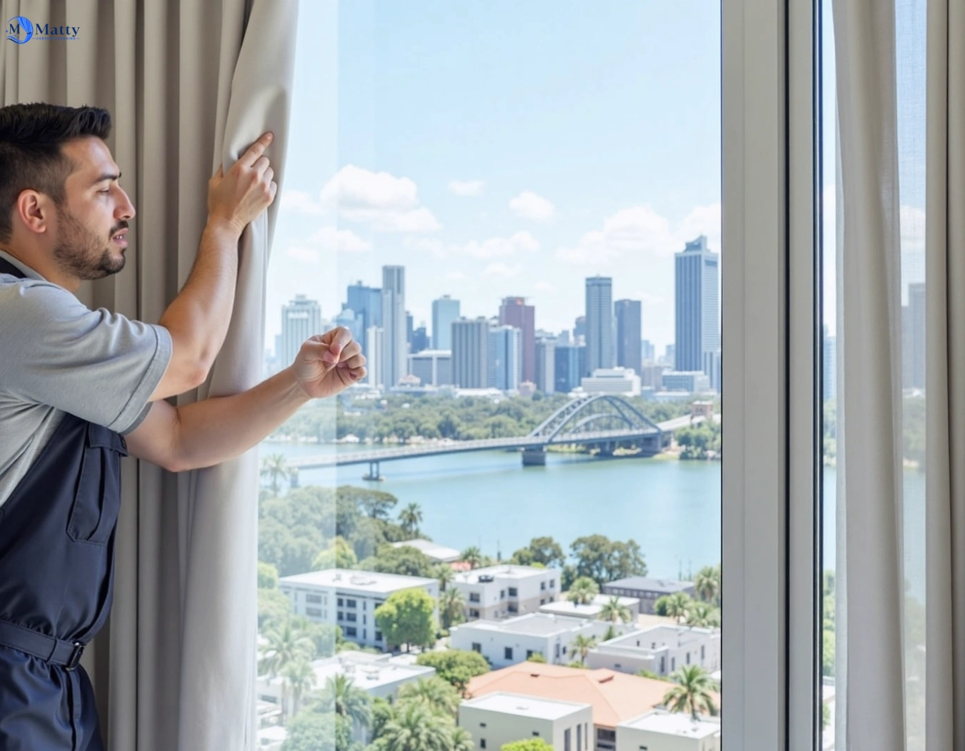 Professional curtain steam cleaning service eastwood-nsw QLD by Matty Curtain Cleaning